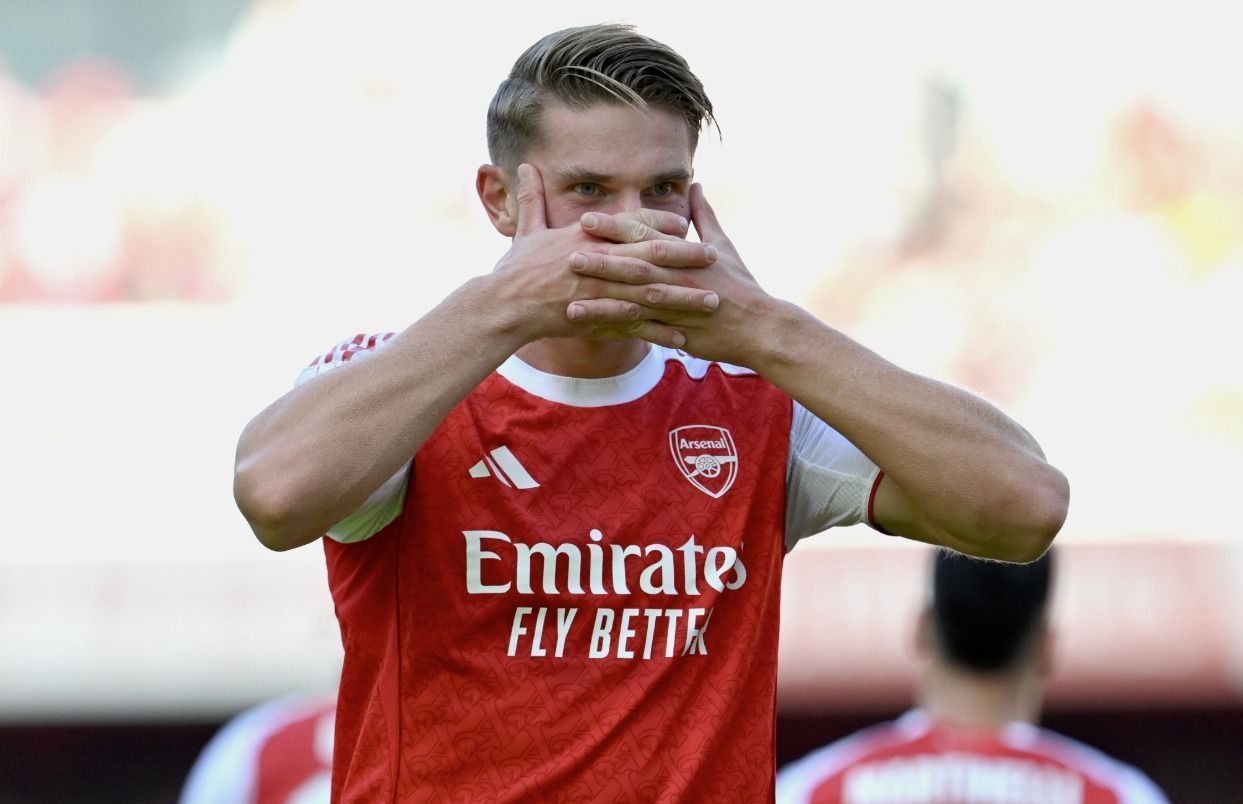Reforço milionário marca primeiro gol pelo Arsenal em vitória sobre o Athletic Bilbao