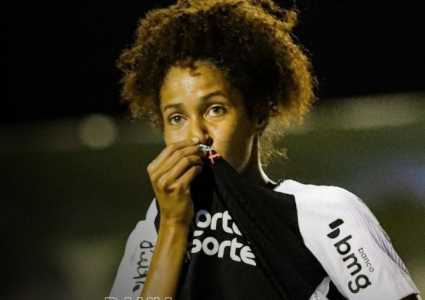 Gi Fernandes, jogadora do Corinthians Feminino