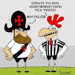 Charge do Duke | Vasco e Atlético empatam pelo Brasileirão