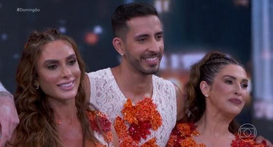 Nicole Bahls na Dança dos Famosos