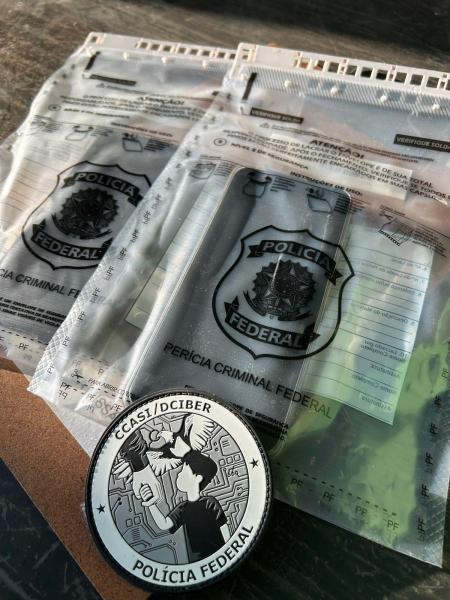 Dispositivos apreendidos em operação da Polícia Federal