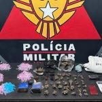 Polícia Militar e Polícia Civil apreendem drogas no bairro Padre Faria, em Ouro Preto