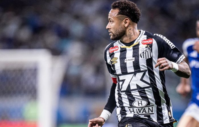 Neymar, atacante do Santos, deve atuar contra o Vasco pelo Brasileirão Neymar
