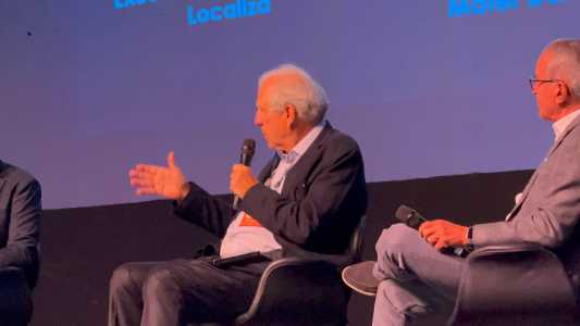 Rubens Menin participou de painel na feira Infrabusiness Expo nesta terça-feira (12)