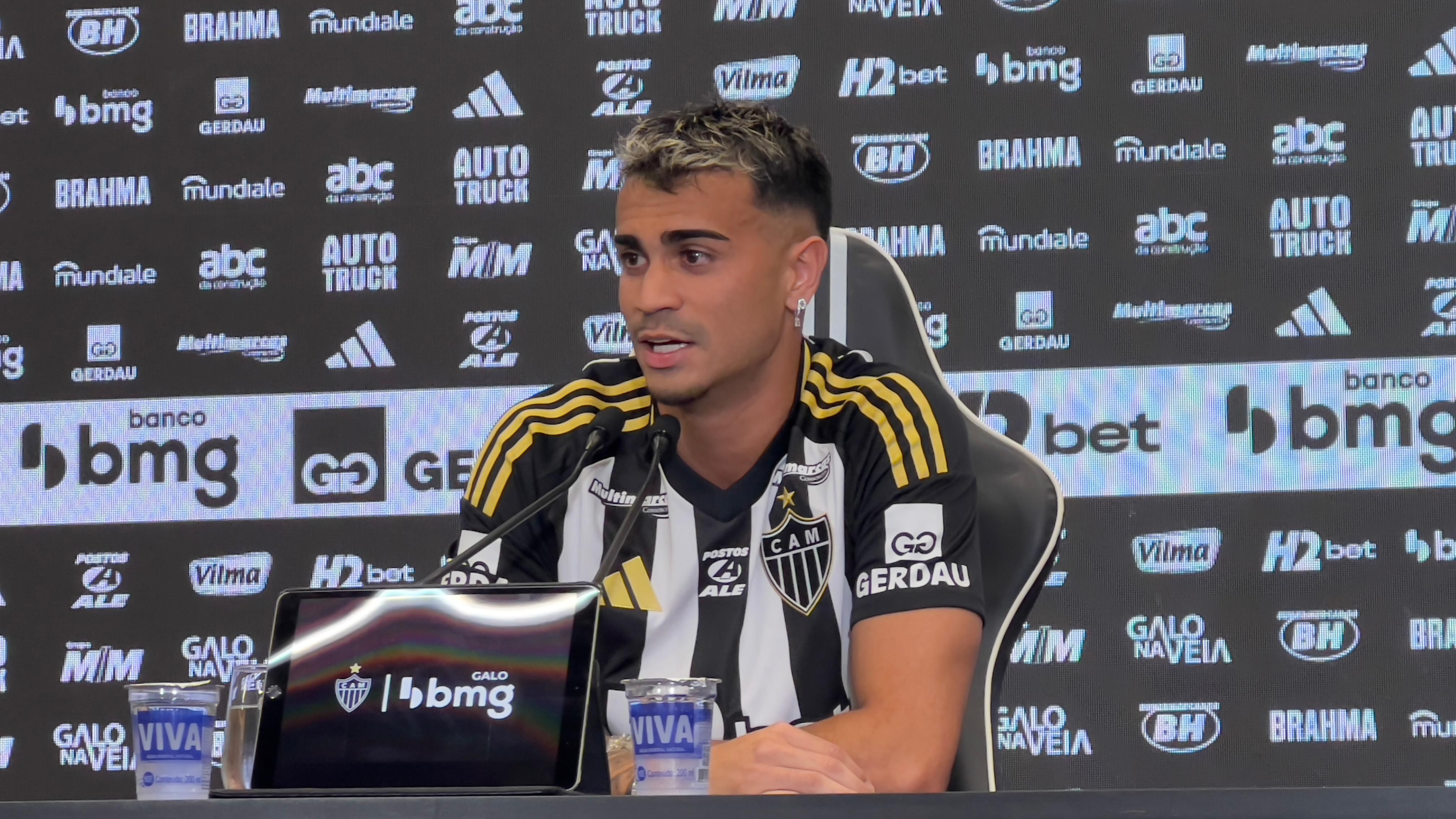 Apresentado, Reinier revela conversa com Paulinho e explica por que escolheu Atlético