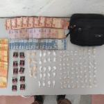 Jovem cai de telhado durante fuga e é preso com drogas em Montes Claros