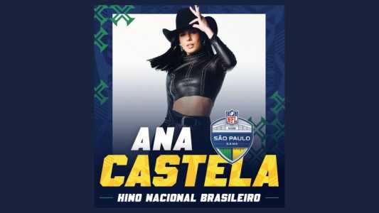 Ana Castela NFL divulgação