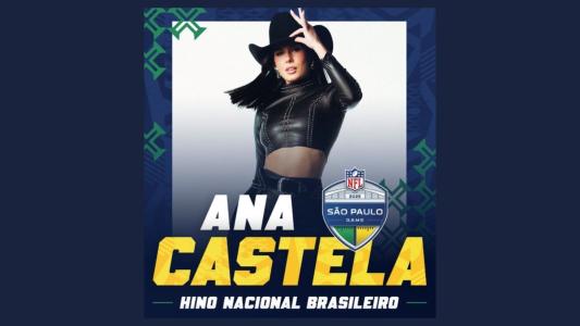 Ana Castela NFL divulgação