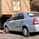 Três pessoas ficam feridas em colisão envolvendo três caminhões e um carro na MGC-451, em Bocaiuva