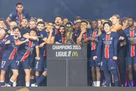 Elenco do PSG, atual campeão do Campeonato Francês