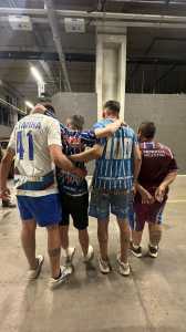 Argentinos presos na Arena MRV