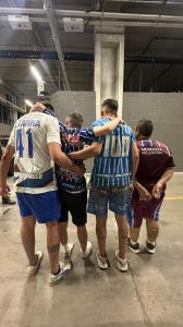 Argentinos presos na Arena MRV