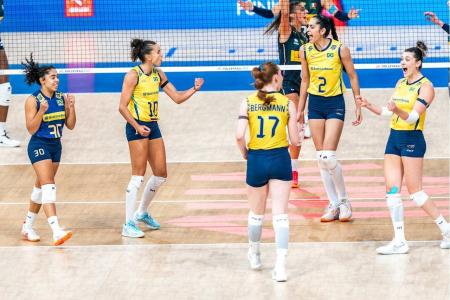 Horário e onde assistir Brasil x Grécia pelo Mundial Feminino de Vôlei