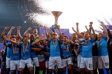 Napoli conquistou o título do Campeonato Italiano na temporada passada