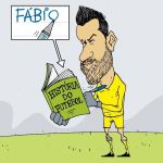 Charge do Duke | Fábio, ex-Cruzeiro, iguala recorde histórico no futebol