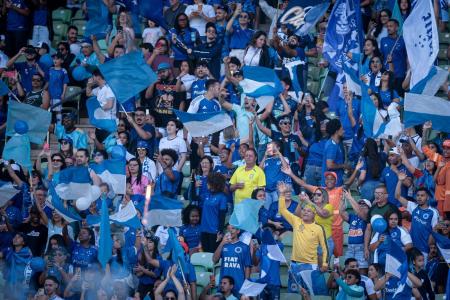 Torcida do Cruzeiro compareceu em peso neste domingo (17) no Independência