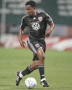 Luciano Emílio nos tempos de DC United, dos Estados Unidos