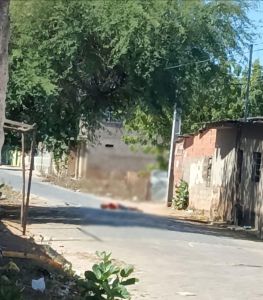 Imagem de crime ocorrido em Montes Claros