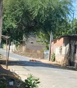 Imagem de crime ocorrido em Montes Claros
