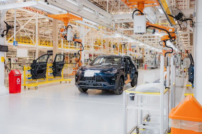 Fotos dos modelos feitos pela GWM no Brasil