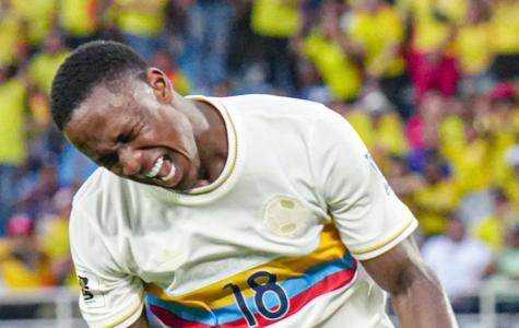 Luis Sinisterra é atacante da Seleção Colombiana e do Bournemouth-ING