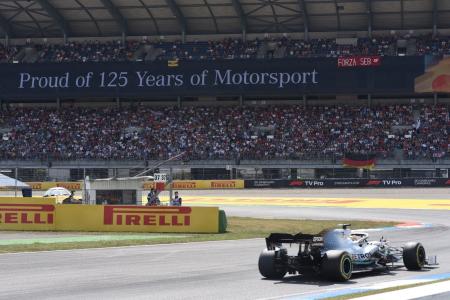 Circuito de Hockenheim, na Alemanha, durante o GP da Alemanha de 2019