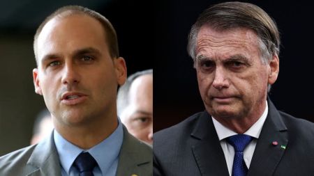 Eduardo e Jair Bolsonaro