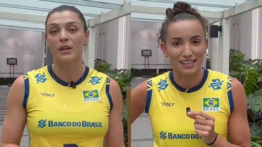 Destaques do Brasil projetam jogo contra Grécia pelo Mundial Feminino de Vôlei