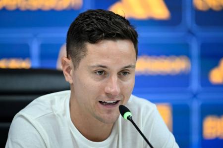 Ander Herrera, do Boca Juniors, citou o Atlético ao elogiar o futebol brasileiro