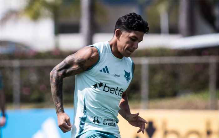 Lucas Romero, volante do Cruzeiro
