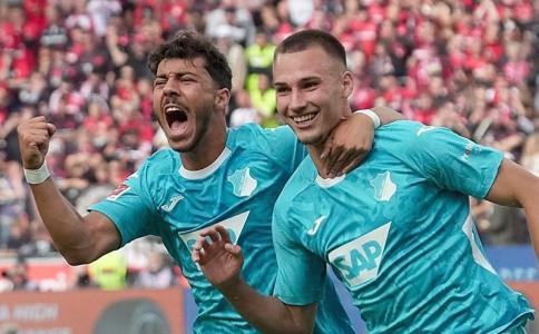 Hoffenheim surpreendeu o Bayer Leverkusen e venceu fora de casa
