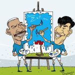 Charge do Duke | As pinturas do Cruzeiro contra o Inter no Mineirão