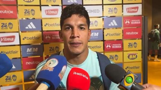 Lucas Romero em entrevista após Cruzeiro 2 x 1 Internacional