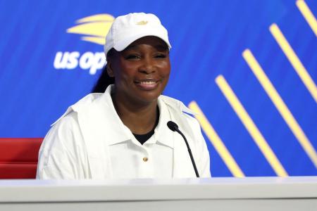 Aos 45 anos, Venus Williams volta ao US Open na segunda-feira (25)