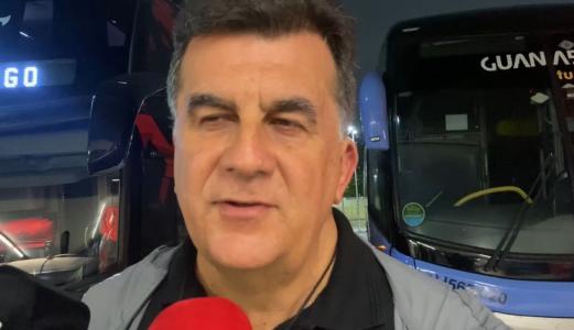 Fábio Mota, presidente do Vitória, após derrota sofrida no Maracanã para o Flamengo