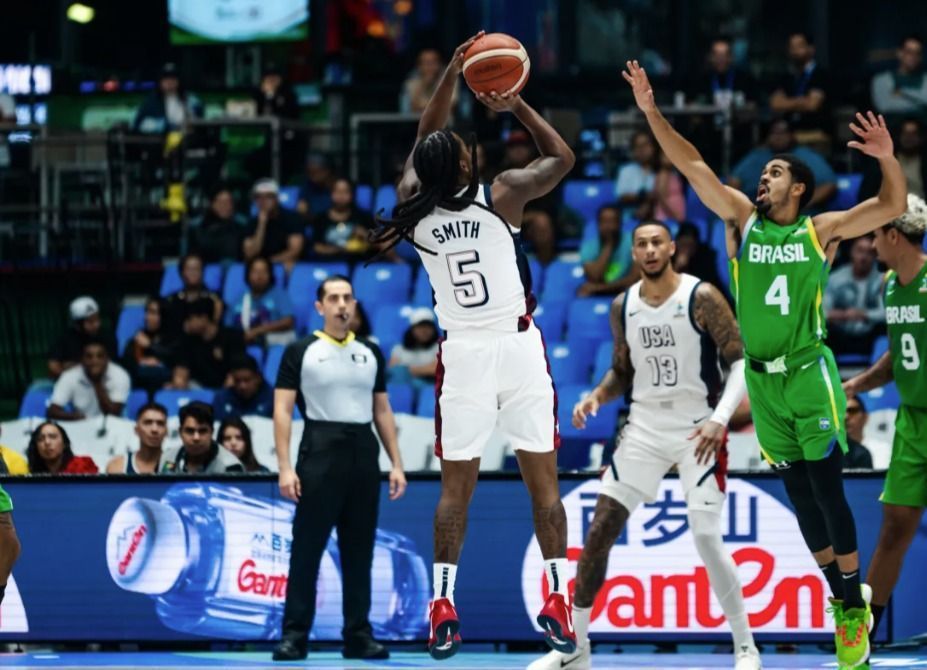 Classificado, Brasil 'desliga' no último quarto e perde para os EUA na AmeriCup