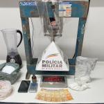 Desarticulado ponto de preparo de cocaína para comercialização em Fabriciano
