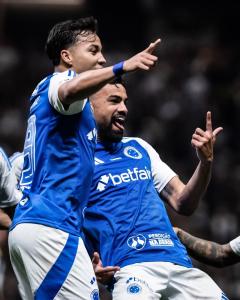 Kaio Jorge e Fabrício Bruno marcaram pelo Cruzeiro nesta quarta-feira (27), contra o Atlético, na Arena MRV