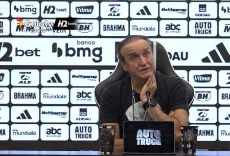 Cuca, técnico do Atlético, em entrevista coletiva