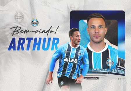 Arthur volta ao Grêmio após saída em 2018 para o Barcelona
