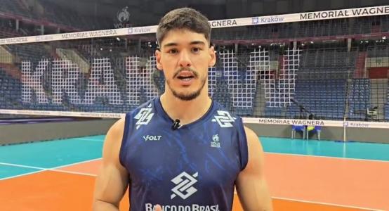 Destaque da Seleção avalia preparação para o Mundial Masculino de Vôlei