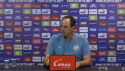 Rogério Ceni rasgou elogios a Luciano Juba, lateral-esquerdo do Bahia