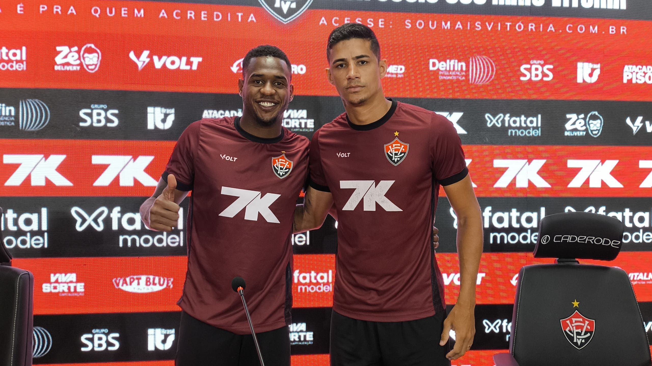 'Reforços caseiros' são apresentados pelo Vitória e podem estrear contra Atlético