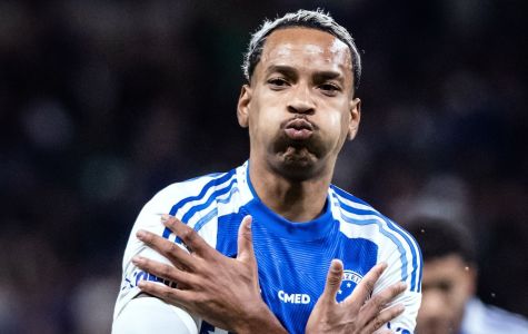 Matheus Pereira comemora gol em Cruzeiro x São Paulo