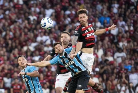 Flamengo e Grêmio empataram em 1 a 1 pelo Brasileirão