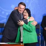 Damares Alves reza junto com Bolsonaro às vésperas de julgamento no STF