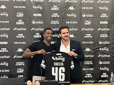 Carlos Cuesta foi apresentado oficialmente no Vasco