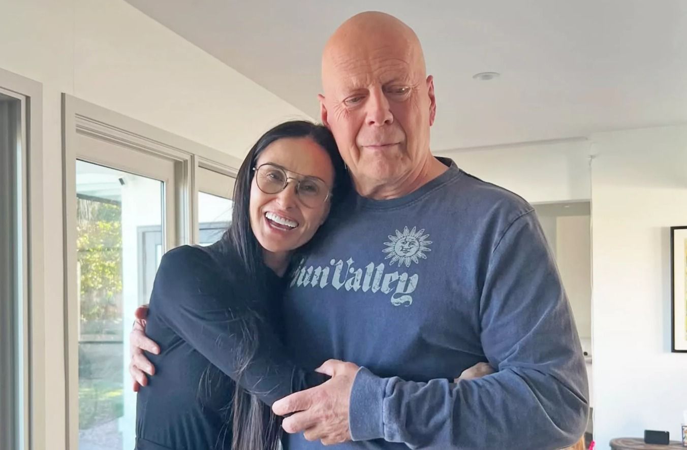Demi Moore manda recado para Bruce Willis e esposa em meio a tratamento do ator