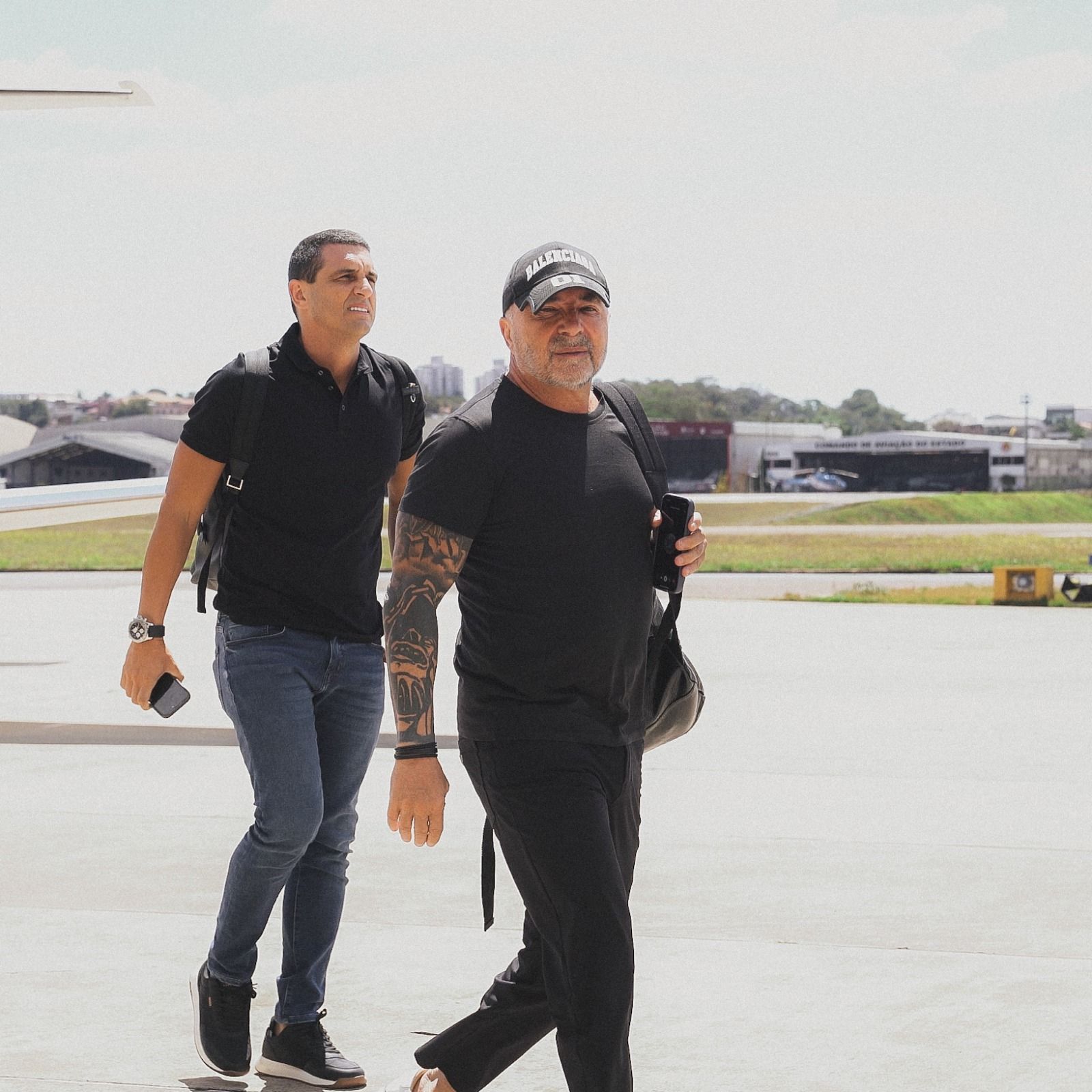 O que disse Sampaoli em chegada a BH para assumir o Atlético