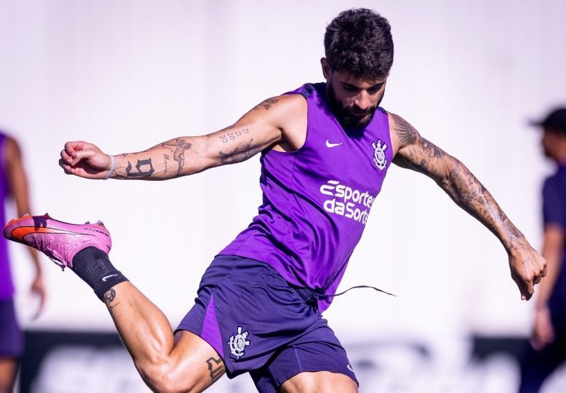 Com retorno de dupla, Corinthians inicia preparação para duelo com o Athletico-PR